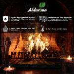 Alderline Premium Kiln-Dried Birch Hardwood Logs 20kg - Ready to Burn firewood - Smokeless fire logs for wood burners, Stoves, Fire Pits