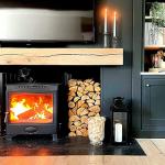 Ecoblaze 27KG Premium Kiln Dried Hardwood Logs - Fire Logs, Firewood, Kindling Wood, Fire Pits & Pizza Oven Wood-High Heat Log For BBQ, Hardwood Woods for Wooden Burner - Eco-Friendly and Sustainable