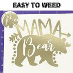 Matte Metallic Permanent Vinyl for Cricut, 12" x 5FT Champagne Gold Self Adhesive Vinyl Roll for Cricut and Silhouette Cameo, Gold Vinyl for Party Decoration, Window Stickers, Home Decor