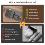 Hardwood Laminate Floor Repair Kit -11PCS Vinyl Floor Wax with 8PCS Wood Touch Up Marker, Linoleum Repair Kit Restore Any Scratches, Stains, Cracks, Hole for Floor, Door, Cabinet on Wood Furniture