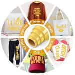 IModeur White Heat Transfer Vinyl — 30.5 x 152.5 cm(12'' x 5 Ft) Iron on Vinyl for Fabric, PET Backing White Vinyl for T-Shirts, Clothes, Hats, Bags and Other Textiles, HTV Vinyl Roll Easy to Weed