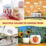 Permanent Vinyl for Cricut, 12" x4ft Pink Self Adhesive Vinyl Roll for Cricut and Silhouette Cameo, Pink Vinyl for Party Decoration, Window Stickers, Home Decor