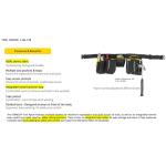 STANLEY Essential Tool Belt Pouch Apron, Multiple pockets, Integrated Hammer Loop, Tape Pocket for Easy Reach When Working, Adjustable Belt and Buckle, 1-96-178