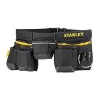 STANLEY Essential Tool Belt Pouch Apron, Multiple pockets, Integrated Hammer Loop, Tape Pocket for Easy Reach When Working, Adjustable Belt and Buckle, 1-96-178