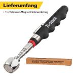 Telescopic Magnetic Pick up Tool(16LB/7.3KG), Extendable to 76 cm (30 inch) Pick-up Stick with Magnet, Retriever Wand Ideal for Retrieving Metal Objects from Hard to Reach Places Gifts for Men