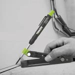 Tracer ProScribe Tool with Deep Hole Pencil, Lead Holster and Carry Case (DIY, Woodworking, and Carpentry Multi-Function Scribe Tool)