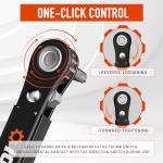 ZOOI Gifts for Men, 22 in 1 Ratchet Screwdriver with Bits, Mens Gifts for Him Dad Birthday Presents for Dad, Multi Tool Gadgets for Men, Ratchet Screwdriver Bit Set Father s Day Gifts