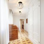 FORCOSO Ceiling Light 2-Pack, Black Light Shade Crystal Light Fitting, Semi Flush Chandelier Metal Lampshade, E27 Lighting Fixture for Living Room Hallway Kitchen Dining Room Bedroom Lounge