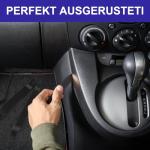 flintronic 4PCS Trim Removal Tool, Car Trim Removal kit, Tool Kit for Car Radio Door Dashboard Install, Plastic Pry tool, Automotive Panel Dash Interior Accessories, Repair Mechanic Bar Scraper, Black