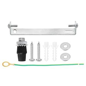 PATIKIL 100mm Ceiling Light Plate Kit, 1 Set Pendant Light Lighting Fixture Mounting Bracket Hardware for Home Office Chandelier