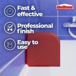 Unibond Sealant Finishing Tool, Effective Smoother for a Smooth & Professional Finish, Multi-Purpose Silicone Sealant Tool for Wall & Floor Applications