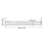 PATIKIL 100mm Ceiling Light Plate Kit, 1 Set Pendant Light Lighting Fixture Mounting Bracket Hardware for Home Office Chandelier