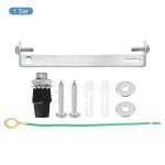 PATIKIL 100mm Ceiling Light Plate Kit, 1 Set Pendant Light Lighting Fixture Mounting Bracket Hardware for Home Office Chandelier