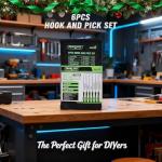 SWANLAKE Pick and Hook Set, Pick Tool Set for Car Auto Oil Seal/O-Ring Seal Gasket Pick Mini Hooks Puller Remover (6PCS)