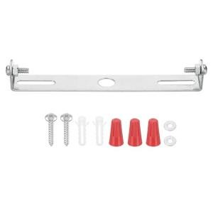 PATIKIL 120mm (4.7") Universal Light Fixture Mounting Bracket Kit, Light Crossbar Ceiling Light Plate with Screw for Wall Lights Ceiling Lighting Pendant Chandelier