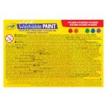 CRAYOLA Washable Project Paint, Painting Supplies for Kids, 6 Count