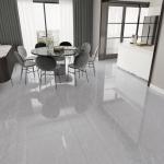 YAYODS 40 Pack Grey Self Adhesive Floor Tile Vinyl Flooring, 30x30cm Concrete Marble Effect Flooring Stickers, Waterproof Peel and Stick Floor Tile for Kitchen Bathroom Living Room Anti Slip