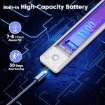 Under Cabinet Kitchen Lights 3 Pack - 6000K LED Motion Sensor Lights Indoor, 1100mAh Rechargeable Light, Dimmable & Magnetic Wireless Under Counter Lights for Cupboard|Shelf|Wardrobe|Stairs, 20CM