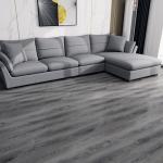 Vinyl Flooring Roll, 30cmX 5m, Laminate Wood Flooring, Peel n Stick,Waterproof Covering for Bedroom, Living room,Rental,(1.5m² Smoke Grey)