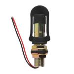 Ieron Rotating Flashing Amber Beacon Light Flexible Din Pole Tractor Mounting Bracket With Cable And Protective Cover Mounting Light Bracket Light Fixture