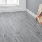 36pcs/5.02㎡ Self Adhesive Floor Planks Lino Flooring with Grey Wood Effect Floor Tiles Self Adhesive 2.0 mm Thick for Kitchen Living Room and Bathroom Floor Planks(5.02㎡,Grey)