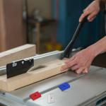 M METERXITY Aluminum t Track (10Pcs, 1.2Inch, M8, Silver)- T-Slider for T-Slot Miter Slider, Double-Cut& Pre Drilled Mounting Holes, Apply to Woodworking/Fixtures/Crosscut Sled/Router Table