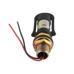 Ieron Rotating Flashing Amber Beacon Light Flexible Din Pole Tractor Mounting Bracket With Cable And Protective Cover Mounting Light Bracket Light Fixture