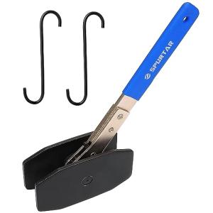 Spurtar Brake Caliper Press Tool, 4 in 1 Universal Disc Brake Caliper Compression Tool Ratchet Piston Spreader Automotive for Car Repair Installation Blue