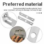 2 Set Light Fixture Mounting Bracket Plate Steel Crossbar,Ceiling Fixture Light Fixtures Bracket,Ceiling Lights Plate Kit