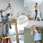 2 Set Light Fixture Mounting Bracket Plate Steel Crossbar,Ceiling Fixture Light Fixtures Bracket,Ceiling Lights Plate Kit