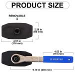 Spurtar Brake Caliper Press Tool, 4 in 1 Universal Disc Brake Caliper Compression Tool Ratchet Piston Spreader Automotive for Car Repair Installation Blue