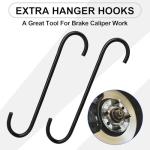 Spurtar Brake Caliper Press Tool, 4 in 1 Universal Disc Brake Caliper Compression Tool Ratchet Piston Spreader Automotive for Car Repair Installation Blue