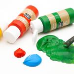 Artecho Acrylic Paint 18 Colors 2 Ounce/59ml, Acrylic Paints Set for Adults, Non Toxic, Waterproof Paint Kit for Canvas, Crafts, Glass, Model, Clay, Wood, Fabric, Poster, Leather&Rock