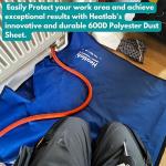 THE ULTIMATE DUST SHEET | Plumbers Dust Sheet | Plumbers Work Mat Made From Water Proof 600d Material. Perfect For Boiler Servicing, Working On Radiators & Plumbing Jobs A Must In Your Plumbing Tools.