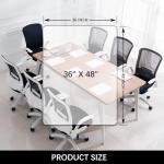 Kuyal Clear Chair Mat for Hard Floors 90x120cm