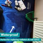 THE ULTIMATE DUST SHEET | Plumbers Dust Sheet | Plumbers Work Mat Made From Water Proof 600d Material. Perfect For Boiler Servicing, Working On Radiators & Plumbing Jobs A Must In Your Plumbing Tools.