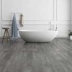 ATOPOSE Self-Adhesive Floor Planks | Wood Effect Peel and Stick Floor Tiles 36-Pack 5.02 m² | Dark Grey | Waterproof and Easy DIY Installation for Living Room Bathroom Kitchen Bedroom