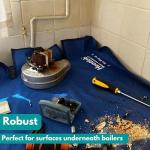 THE ULTIMATE DUST SHEET | Plumbers Dust Sheet | Plumbers Work Mat Made From Water Proof 600d Material. Perfect For Boiler Servicing, Working On Radiators & Plumbing Jobs A Must In Your Plumbing Tools.