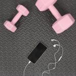 Harbour Housewares Gym Flooring Mats - 60 x 60cm - Pack of 24 Large Black Heavy Duty EVA Non-Slip Rubber Matting Floor Tiles for Exercise, Home, Garage, Pool, Treadmill, Workout Equipment