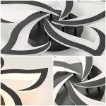 Riserva Dimmable LED Ceiling Light, 40W 4700LM Modern Acrylic Ceiling Lights with Remote Control, Creative Petals Design, Ceiling Lamp for Living Room, Bedroom, Dining Room, Φ60cm