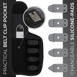 KLRStec Professional Caulking Tool [100% Stainless Steel] 4 in 1 Caulk Remover Tool Kit - Grout Remover and Finishing Tool – Professional Multitool for Perfect Silicone Joints DIY Sealer and Scraper