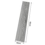 INMOZATA Grey Self Adhesive Floor Planks 36pcs Vinyl Flooring Planks Floor Tiles Self Adhesive Wood Effect Peel and Stick Floor Tile for Kitchen Bathroom Home Floor Tile 91.5 X 15.2CM（Grey)