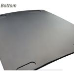 Heavy Duty Rubber Gym Mat 12mm | Large 6ft x 4ft (1.82 x 1.22m) Solid Rubber Flooring | Non-Slip Commercial Gym Flooring Mat for Home & Garage Gyms