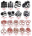 Simply Products 141pc Sealing Washer Set Rubber & Fibre Washer Assorted Set Kit Plumbing Plumber