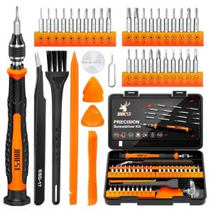 JOREST 40Pcs Precision Screwdriver Set, Mini Tool Kit with Security Torx T5 T6 T8 T9, Triwing Y00, Star P5, Repair for Laptop, Switch, PS4, Xbox, MacBook, iPhone, Ring Doorbell, Watch, Glasses