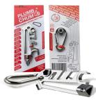 Plumb Chum universal bleed key, meter box key, The original Keyring Plumbing Multi Tool for professional and DIY, magnetic hex holders, radiator balancing tool, bottle opener, coin tool, 10mm spanner.