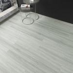 INMOZATA 36Pcs Self-Adhesive PVC Flooring Planks Floorboard Planks Waterproof Floor Stickers for Kitchen Bathroom Home Floor Tile (Light Grey)