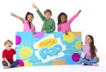 Paint Pop - Paint Sticks For Kids - 20 Pack Assorted Colours & Fun Storage Tub - Twist & Paint, Mess-Free, Fast Drying Action, Easy Clean Up, Vibrant Colours, Multi-Surface