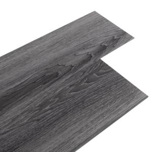 36pcs Self Adhesive Floor Planks Floor Tiles with Wood Effect Peel and Stick Floor Tiles 2.0 mm Thick for Bedroom Office Kitchen Floor Plank 91.5 cm x 15.2 cm(5.02㎡,Dark Grey)