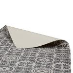 CV Cushioned Vinyl Flooring PVC Tile Effect, Structured Vinyl Flooring, Tile Optic Flooring for Kitchen, Bathroom, Home or Commercial (100 x 200 cm, Plaza | Lagos 909D)